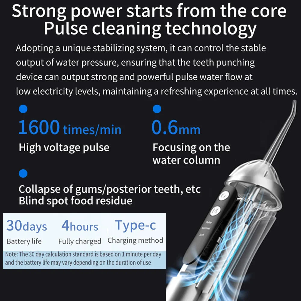 EasySmile Portable Water Flosser