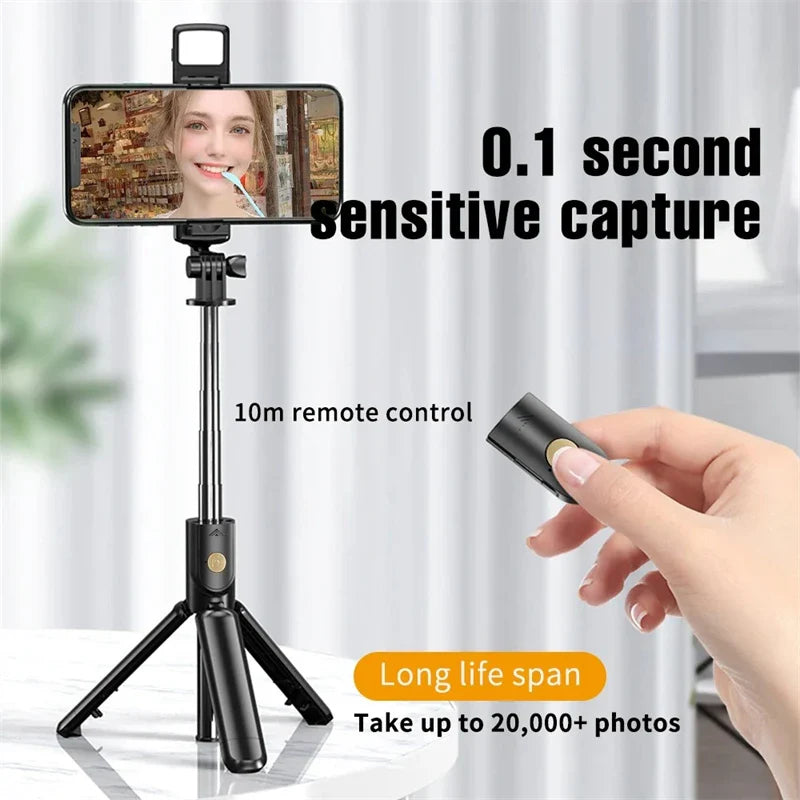 Glamour Selfie Stick with Light