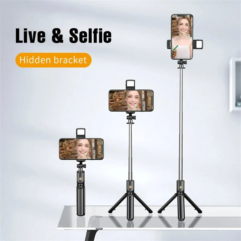 Glamour Selfie Stick with Light